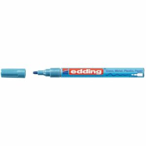 edding 751 Glanzmarker blau-metallic