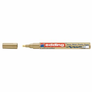 edding 753 calligraphy paintmarker gold 1-2