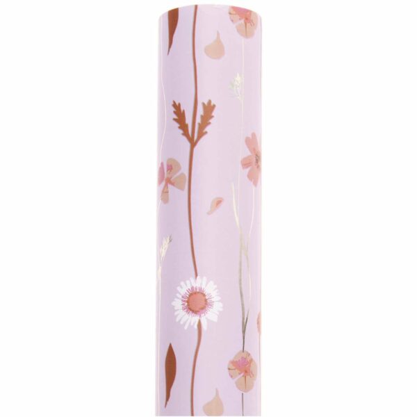 Paper Poetry Geschenkpapier Blumenranken flieder 70cm 2m 80g/m²