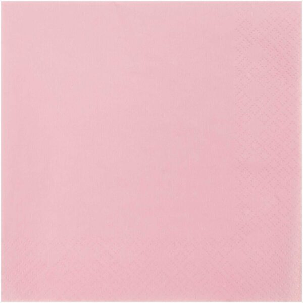 YEY! Let's Party Servietten rosa 33x33cm 20 Stück