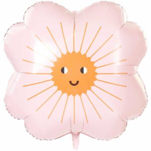 YEY! Let's Party Folienballon Blume 65cm