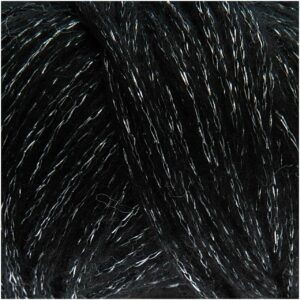 Rico Design Glitz 50g 65m schwarz