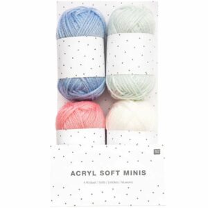 Rico Design Acryl Soft Minis pastell 4x25g