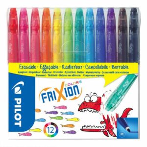 PILOT Frixion Color Filzstifte 12 Farben