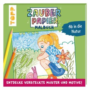 TOPP Zauberpapier Malbuch - Natur