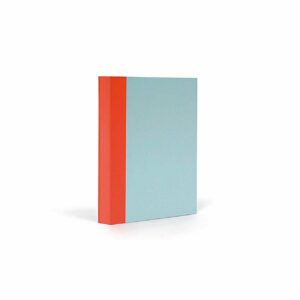 FANTASTICPAPER Notizbuch A6 blanco skyblue-warmred