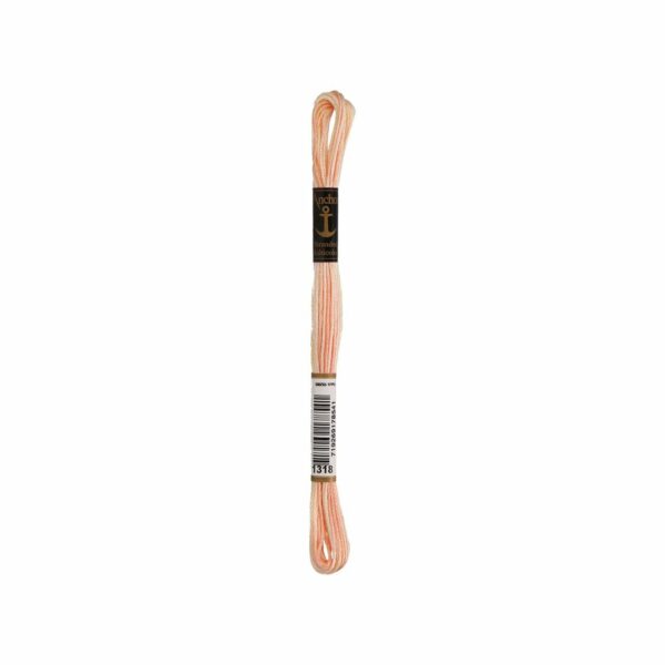 MEZ Anchor Coats Sticktwist multicolor 8m 01318 apricot melange