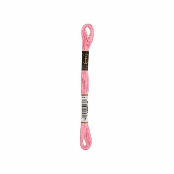 MEZ Anchor Coats Sticktwist 8m 00025 rose dunkel