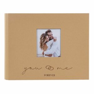 goldbuch Fotoalbum you & me forever braun 29x23cm 50 Seiten