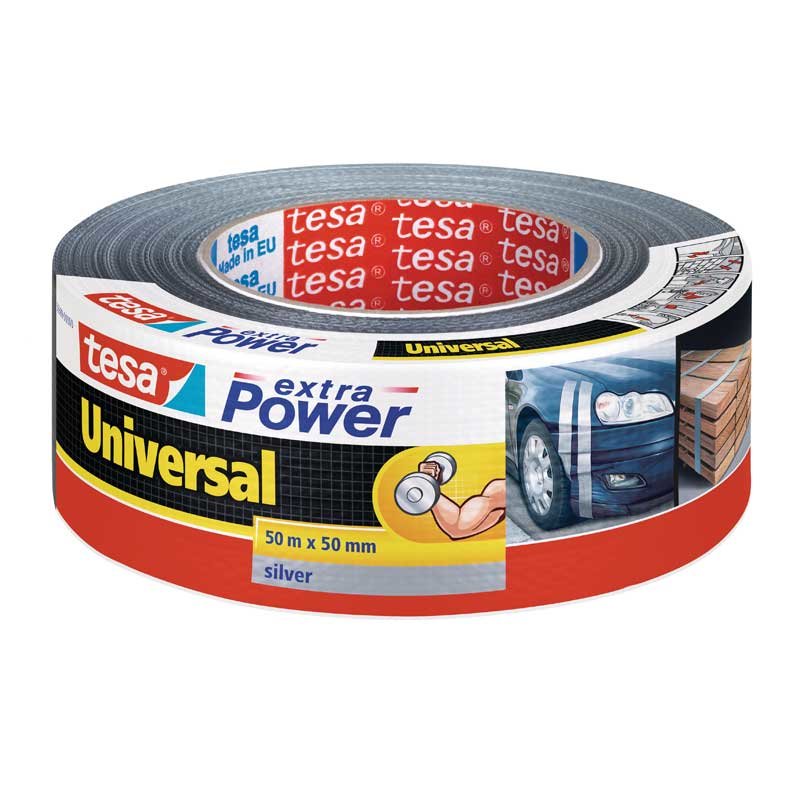 tesa Klebeband extra Power® Universal silber 48mm 50m