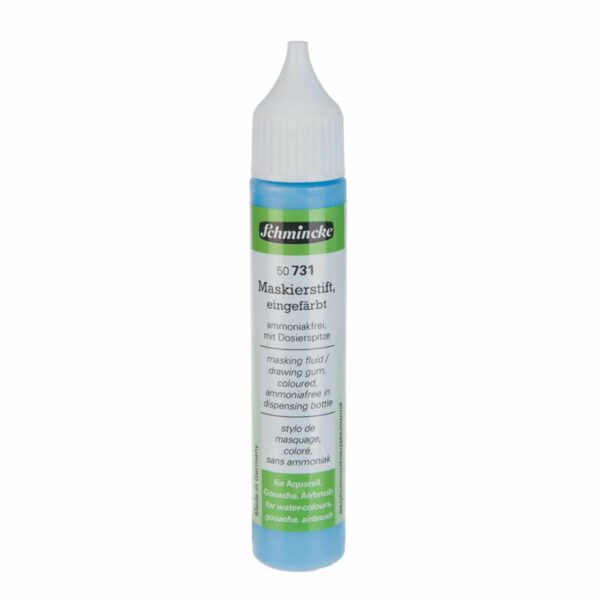 Schmincke Maskierstift eingefärbt blau 25ml