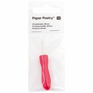 Paper Poetry Prickelnadel rot 6