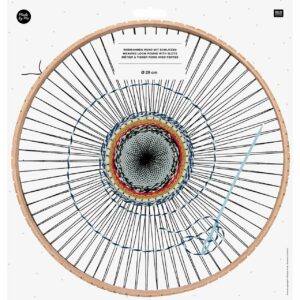 Made by Me Webrahmen rund mit Schlitzen 29cm