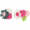 Rico Design Bastelpackung Blütenbouquets pink-weiß klein
