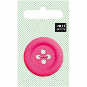 Rico Design Knopf pink matt 3