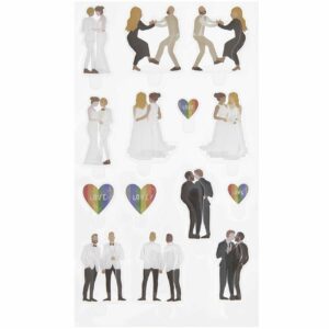 Rico Design Figurico Gelsticker Hochzeit 2