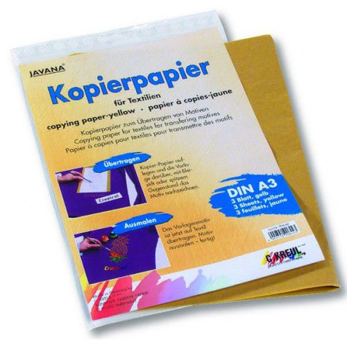 KREUL Javana gelbes Kopierpapier A3 3 Bogen