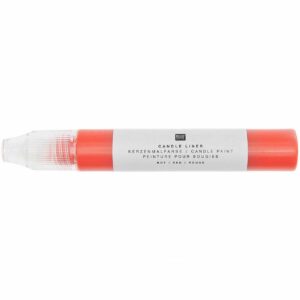 Rico Design Candle Liner Kerzenmalfarbe 30ml rot