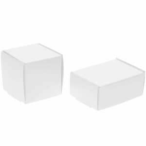 Rico Design Miniatur Geschenkschachteln 6 Stück weiß
