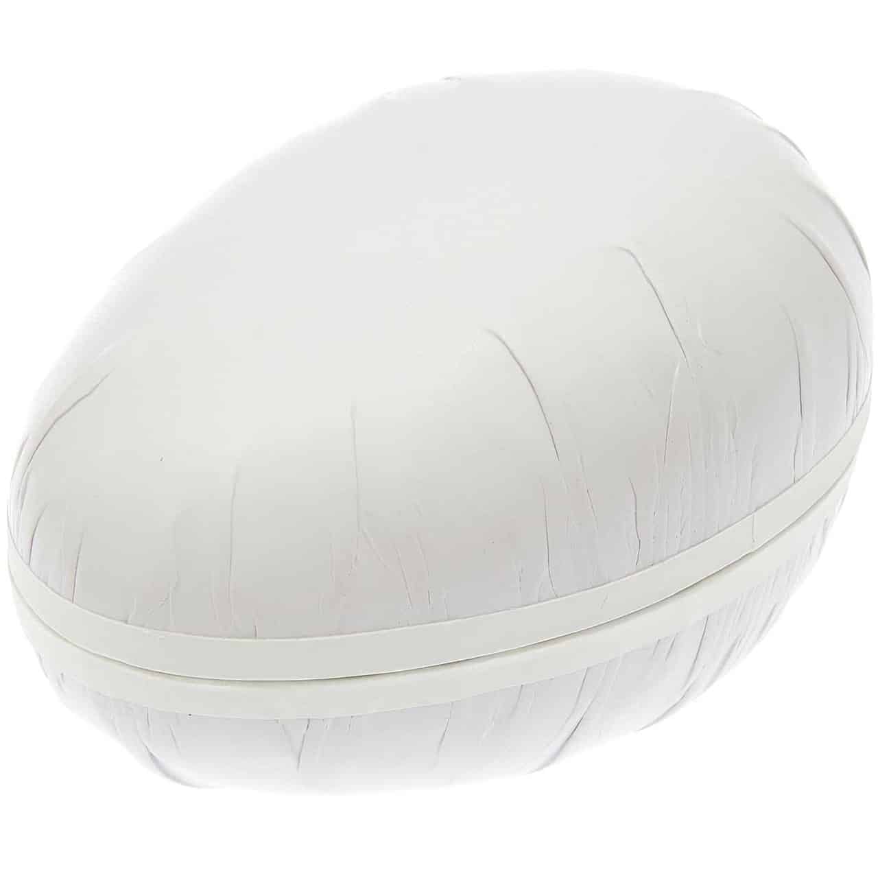 Rico Design Pappmaché Eier weiß 9cm