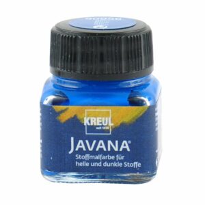 KREUL Javana Stoffmalfarbe helle und dunkle Stoffe 20ml blau