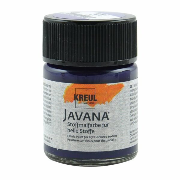 KREUL Javana Stoffmalfarbe für helle Stoffe 50ml violett