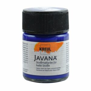 KREUL Javana Stoffmalfarbe für helle Stoffe 50ml royalblau