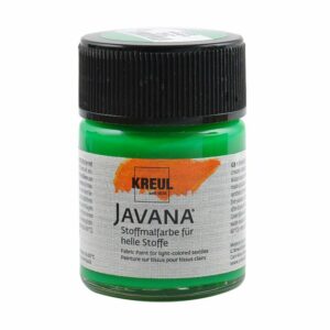 KREUL Javana Stoffmalfarbe für helle Stoffe 50ml brillantgrün
