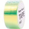 Paper Poetry Mirror Rainbow Tape grün 19mm 5m