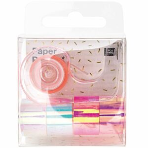 Paper Poetry Mini-Mirror Rainbow Tape Set weiß-pink 12mm 1