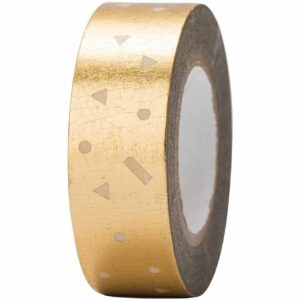 Paper Poetry Tape Konfetti gold 15mm 10m Hot Foil