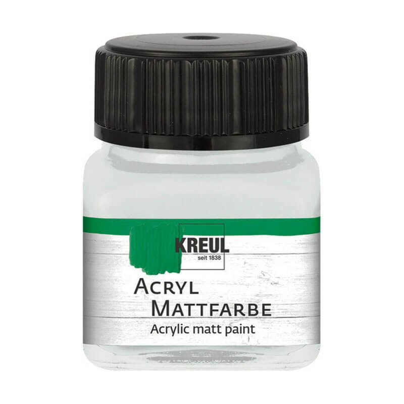 KREUL Acryl Mattfarbe 20ml pastellweiß