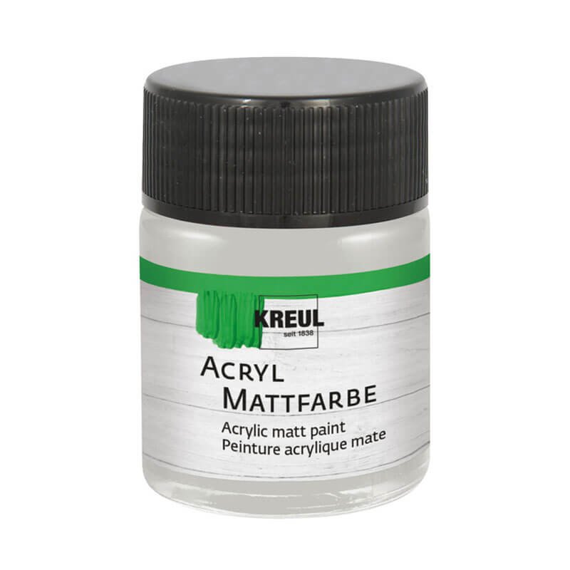 KREUL Acryl Mattfarbe 50ml silber