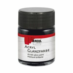 KREUL Acryl Glanzfarbe schwarz 50ml