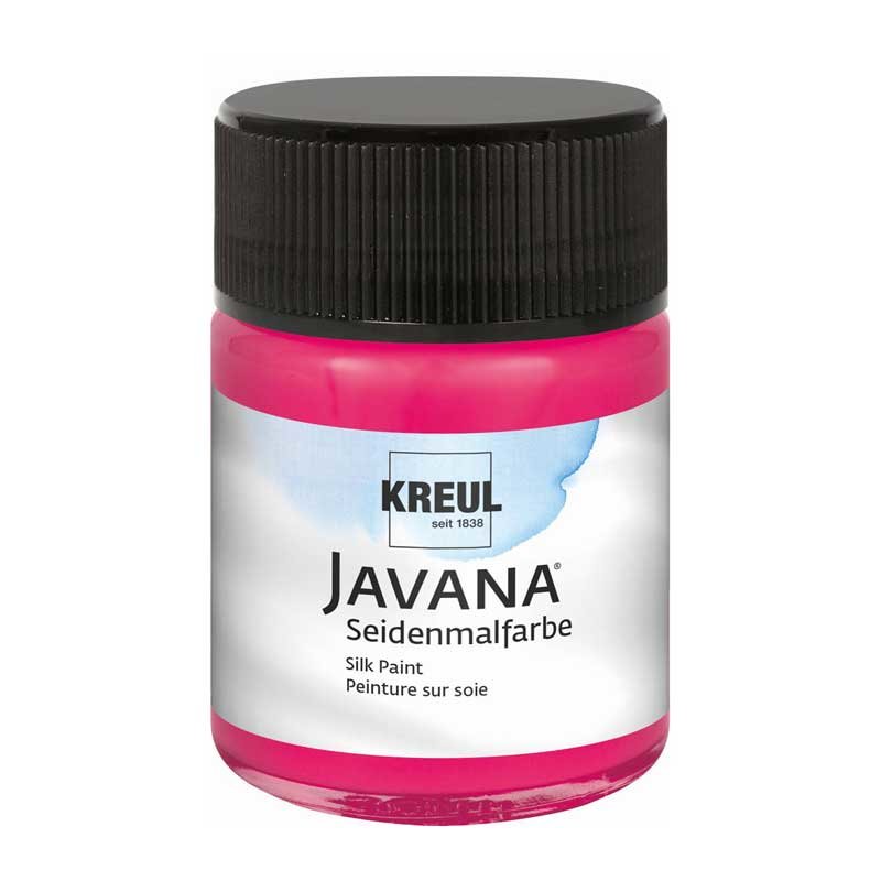 KREUL Javana Seidenmalfarbe 50ml weinrot