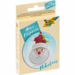 folia Mini-Filzinies Filznähset Nikolaus 14-teilig