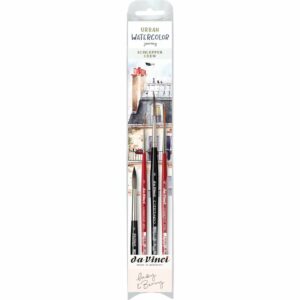 da Vinci May & Berry Pinsel-Set Urban Watercolor Schlepper Crew