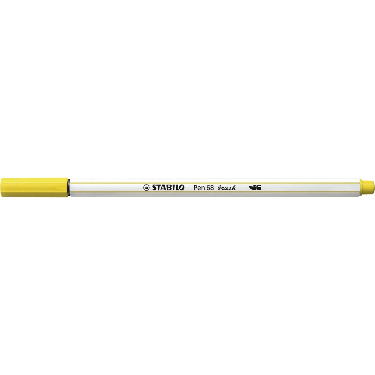 STABILO Pen 68 brush gelb
