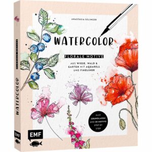 EMF Watercolor - Florale Motive aus Wiese