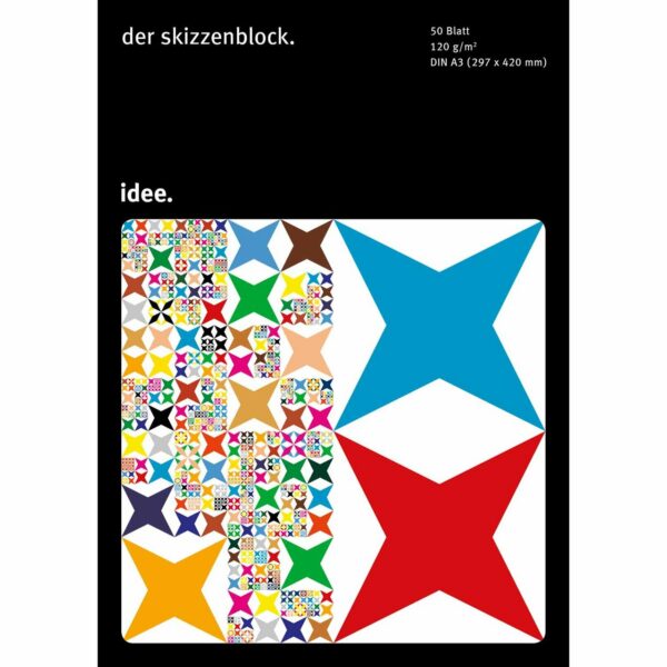 Skizzenblock 120g/m² 50 Blatt DIN A3