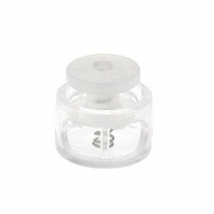 Rico Design itoshii - Ponii Beads Verschlüsse 14x9mm 6 Stück transparent