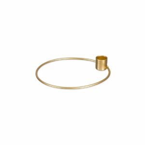 Halbach Metall-Kerzenhalter gold 15cm