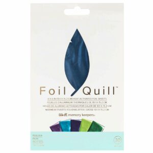 We R Memory Keepers Foil Quill Transferfolien Set Peacock 10