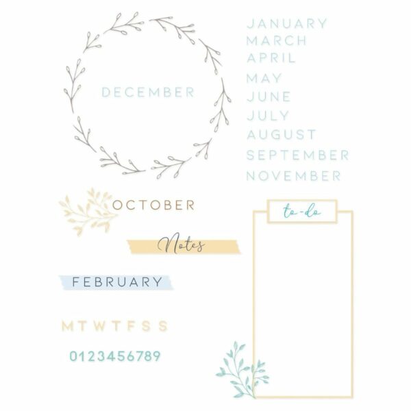 Sizzix Clear Stamps Journal by Lisa Jones