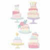 Sizzix Thinlits Die Build a Cake by Olivia Rose