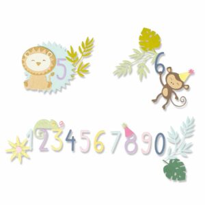 Sizzix Thinlits Die Jungle Fun by Lisa Jones
