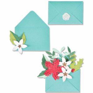 Sizzix Thinlits Die Set Festive Envelope by Lisa Jones