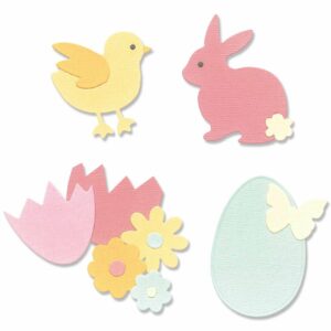 Sizzix Thinlits Die Set Basic Easter Shapes by Olivia Rose