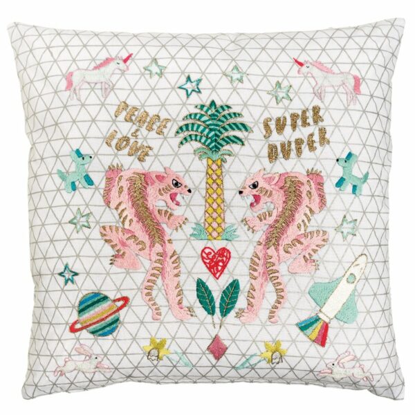 Rico Design Stickpackung Kissen Tiger 40x40cm