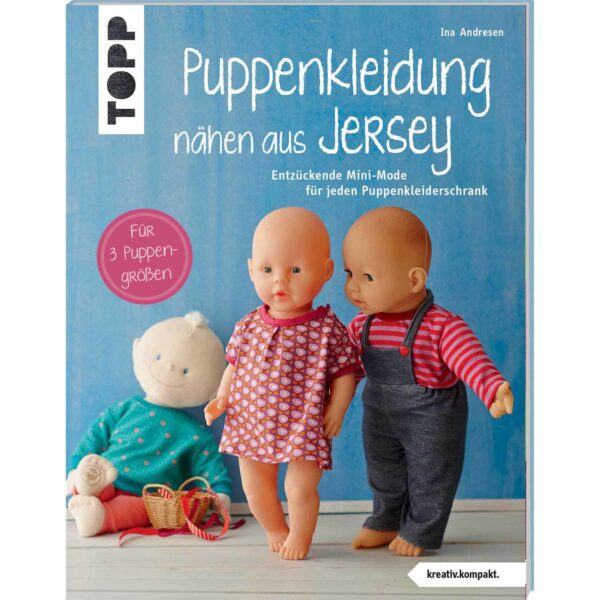 TOPP Puppenkleidung nähen aus Jersey
